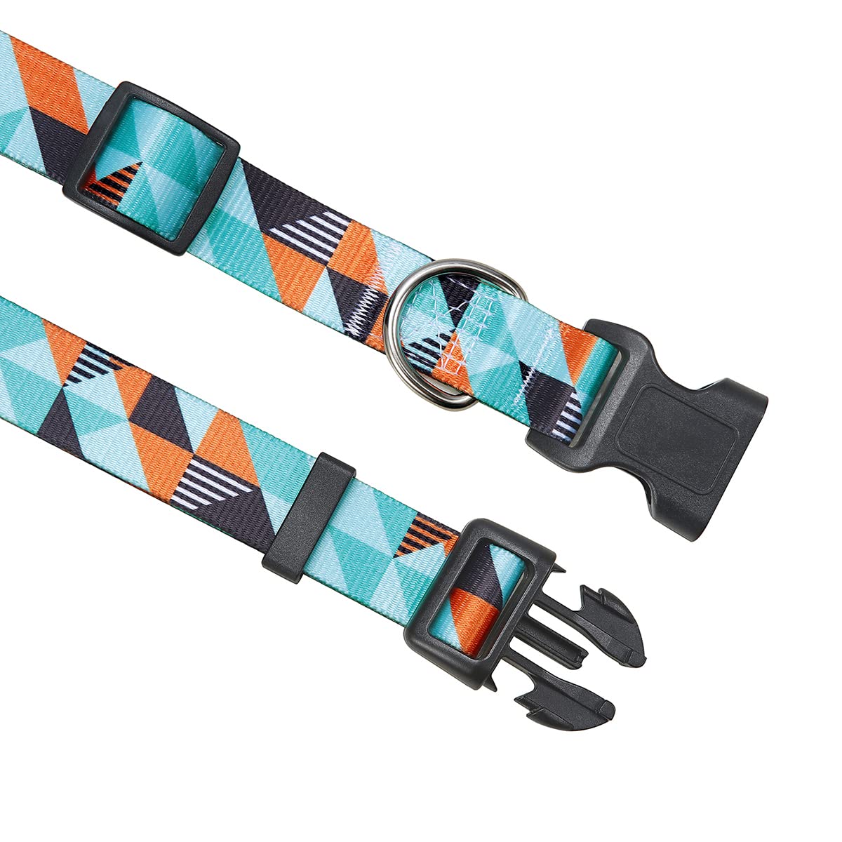 Collar De Perro Personalizado Collares Reflectantes Para Perros Collar Para Perro Reflectante Con Nombre Bordado - Ajustable Para Razas Pequeñas, Medianas Y Grandes Collar Perro Personalizado Collar Perro Grabado Personalizado