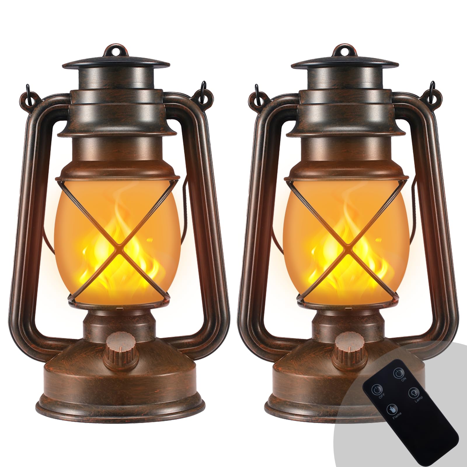 Amazon.com: Outdoor Lanterns Waterproof Hanging Vintage LED