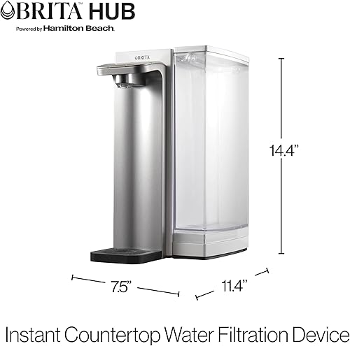 Miniatura 8 de Brita Hub Instant Potente sistema de filtro de agua para encimera, reduce más de 70 contaminantes, depósito de agua de 12 tazas, incluye filtro de