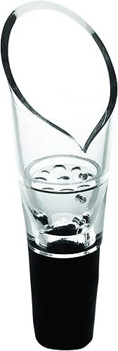 Miniatura 5 de True Boquilla para aireador de vino aéreo, vertederos de aireación para botellas de vino, transparente
