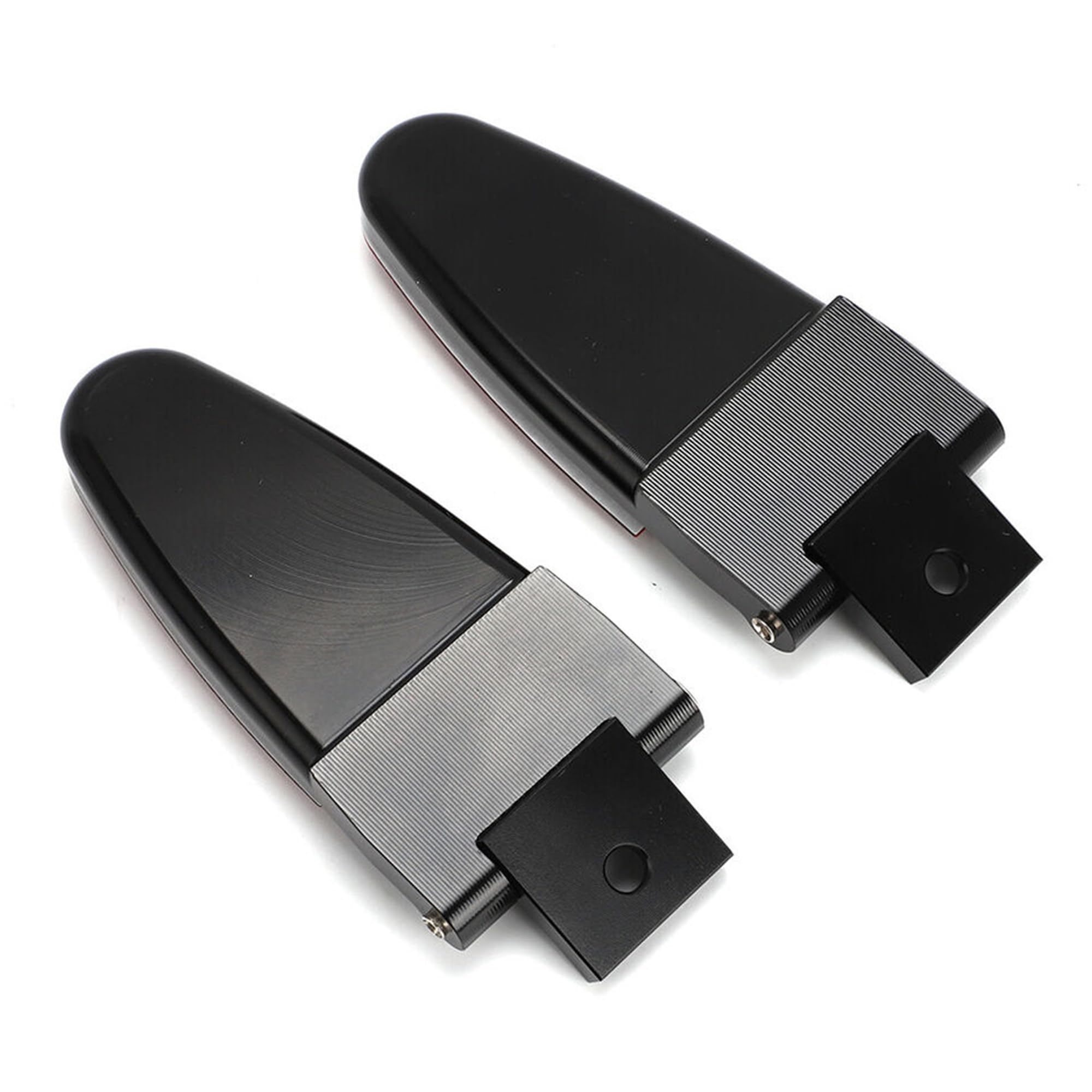 QGHAUC 2 All Glass Rear Door Hinges For LEER Truck Cap 100XL/100LE - Replacement For 103528