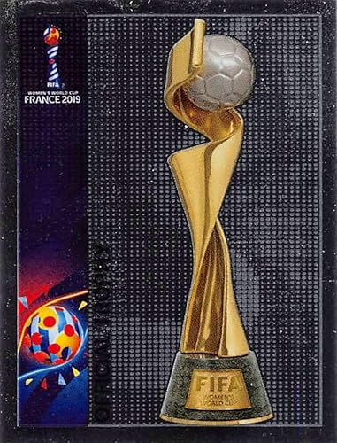 Miniatura 1 de 2019 Panini FIFA Women's World Cup France Album Stickers (Individual Sticker Only) Soccer #4 Official Trophy Foil 2 Inch by 2 12 Inch Collectible