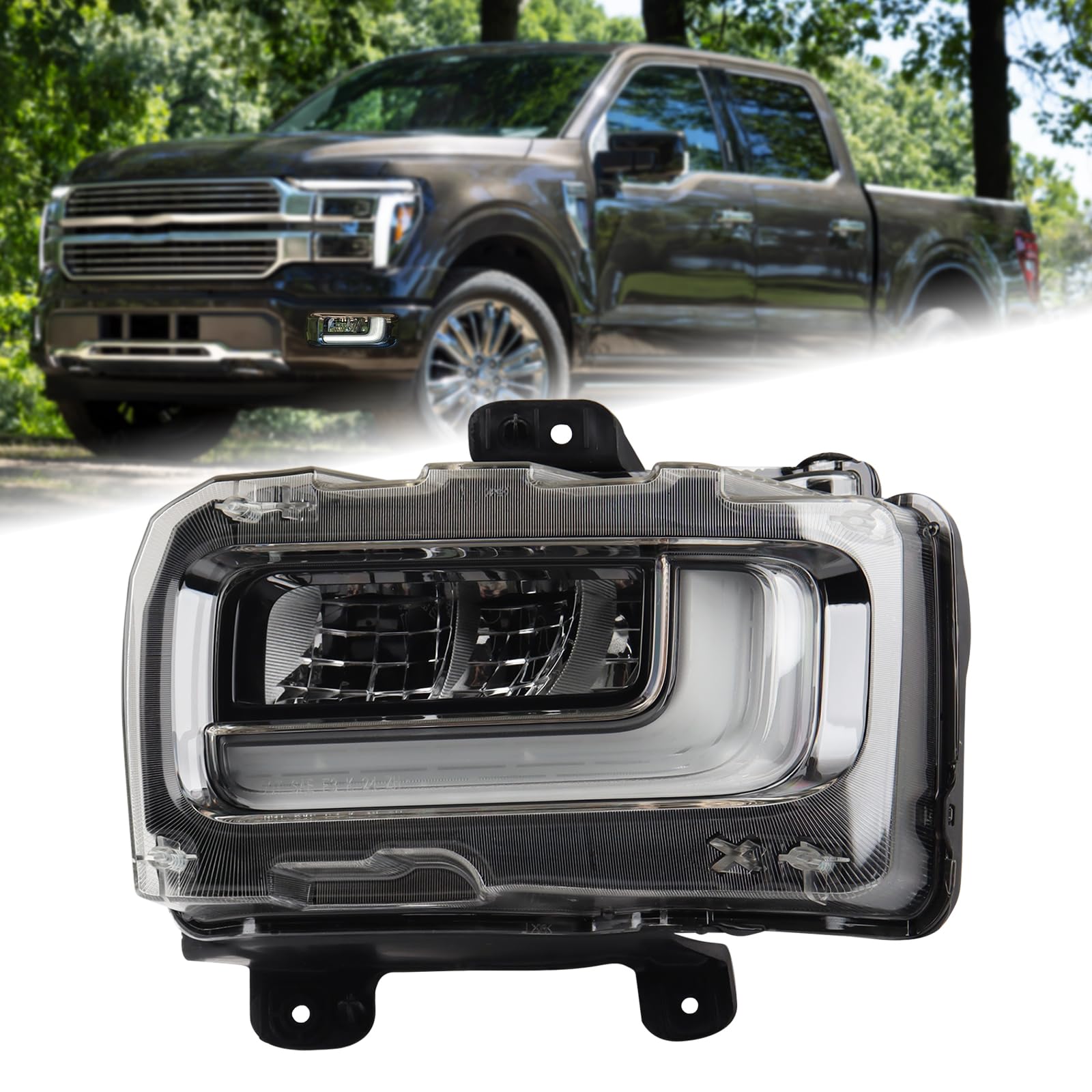 Purchase Fog Light Driving Lamp RH Left Driver Side For 99-01 Ford Explorer In Mercer Island - Foto 4