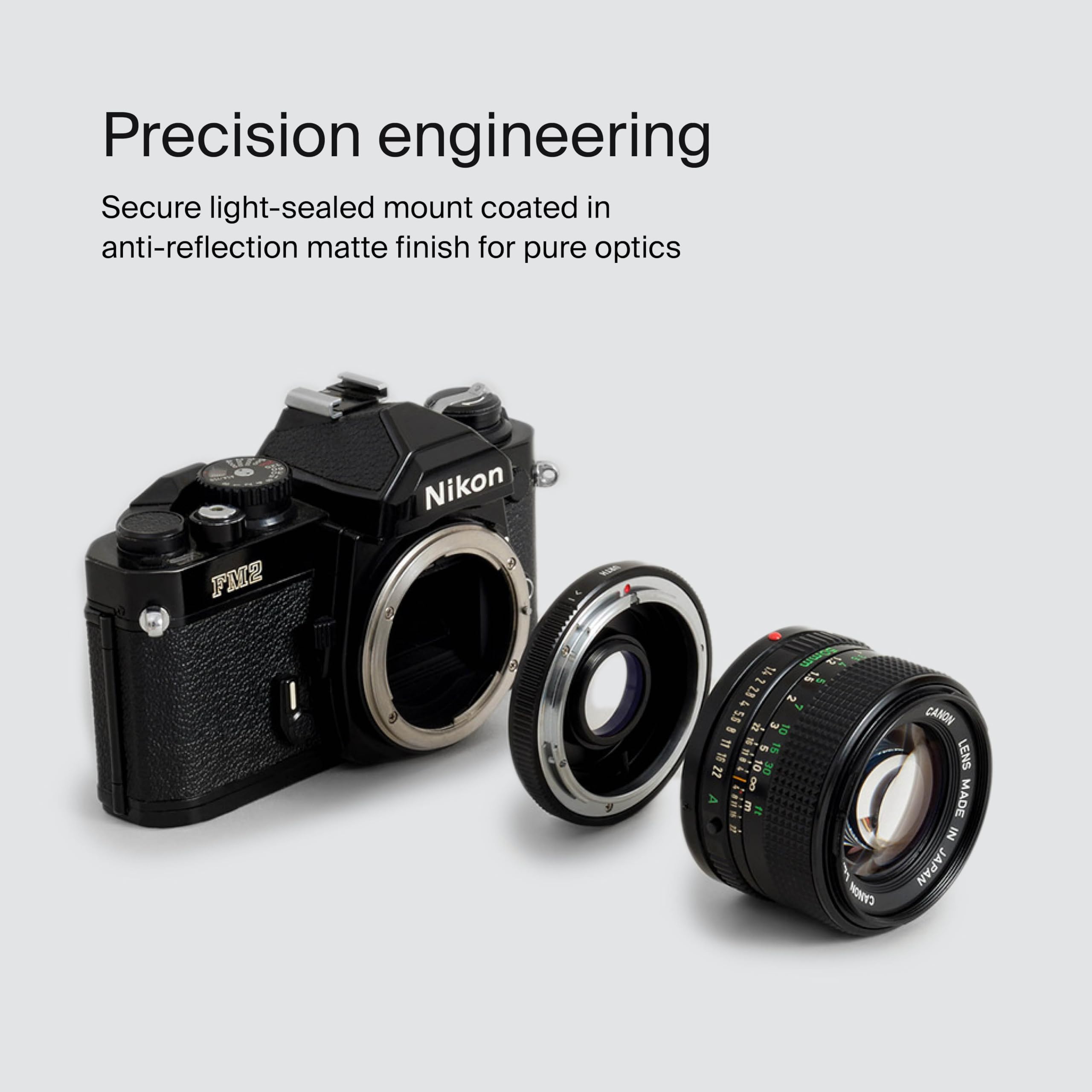 Adattatori Obiettivi Canon Fd Nikon - Foto 3