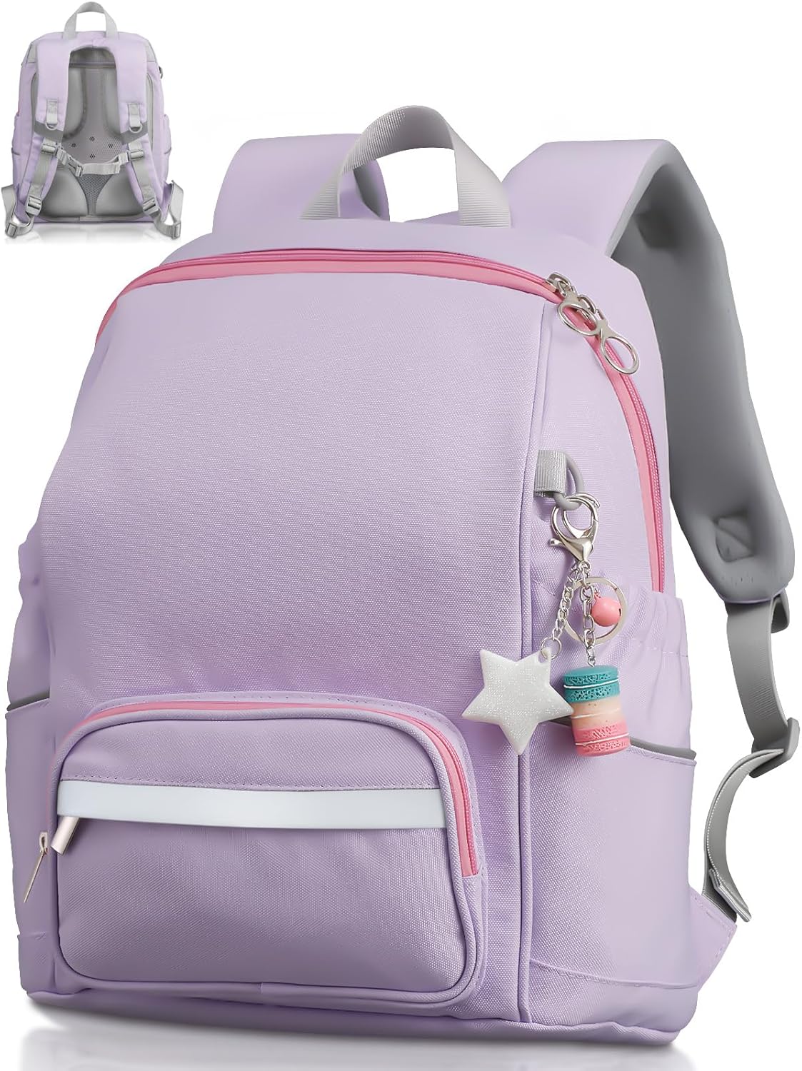 [アンコール] リュック 子供 【姿勢をキレイにする】 キッズ リュックサック キッズリュック 小学生 女の子 ランドセルリュック スクールバッグ 低学年 高学年 通学 塾 かわいい A4対応 軽量
