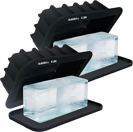 Extra Large Ice Block Mold With Lid