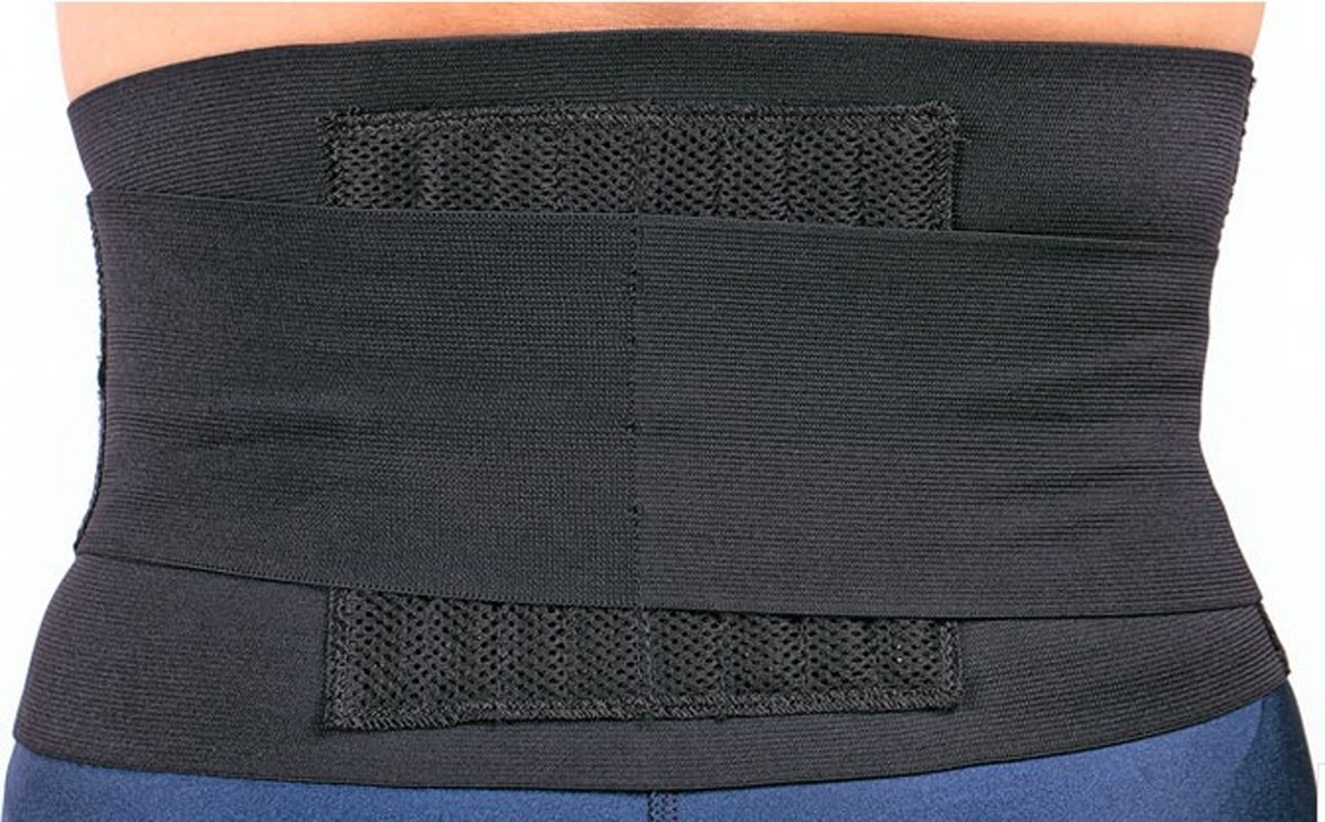 Maxmaxi Neoprene Breathable Back Support Lightweight Back Brace Back Wrap Adjustable Size Back Sports Protection (3001, Large)