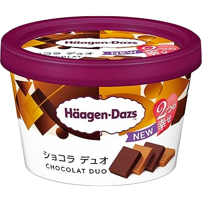 [冷凍] ハーゲンダッツ ミニカップ ショコラ デュオ 110ml×18個