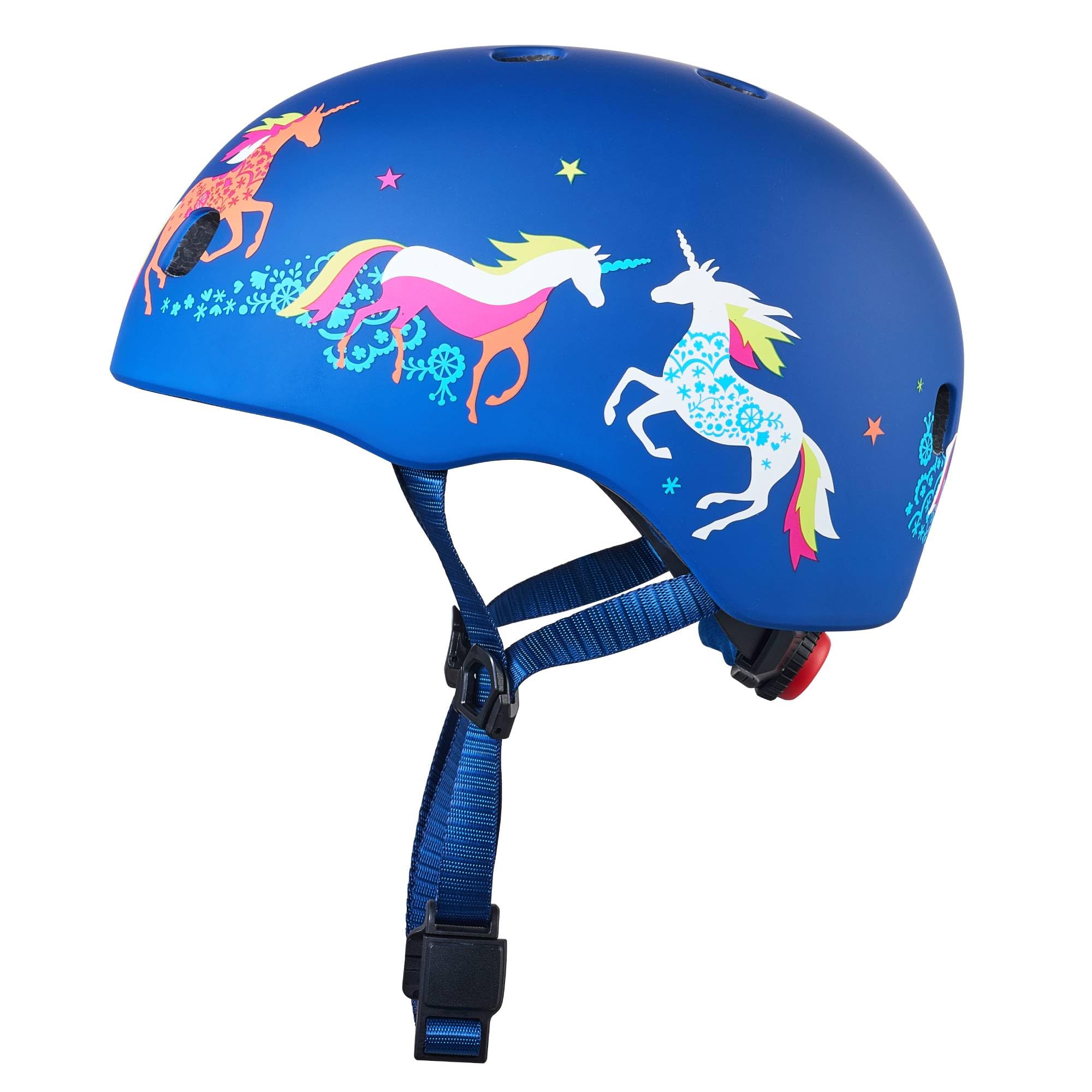 Micro Casco Infantil Patinete Bicicleta Ultraligero 250g Cierre Magnético Luz Trasera 3 Posiciones