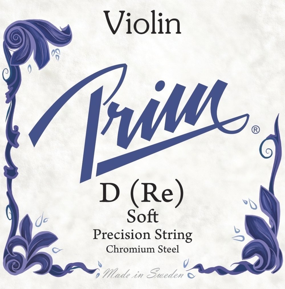 Prim 1003 Violin Strings Stainless Steel D Soft