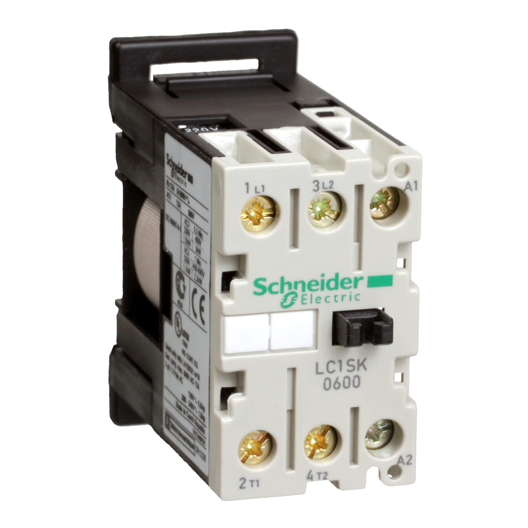 Schneider Electric TeSys SK LC1S 2 Pole Contactor - 6 A, 24 V ac Coil, 2NO