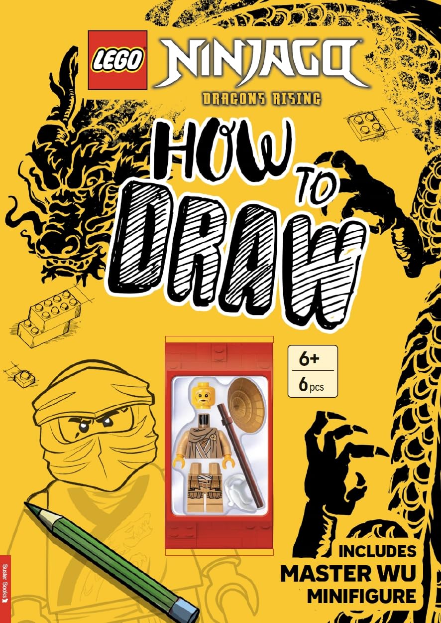 LEGO® NINJAGO®: How to Draw (with Master Wu minifigure)
