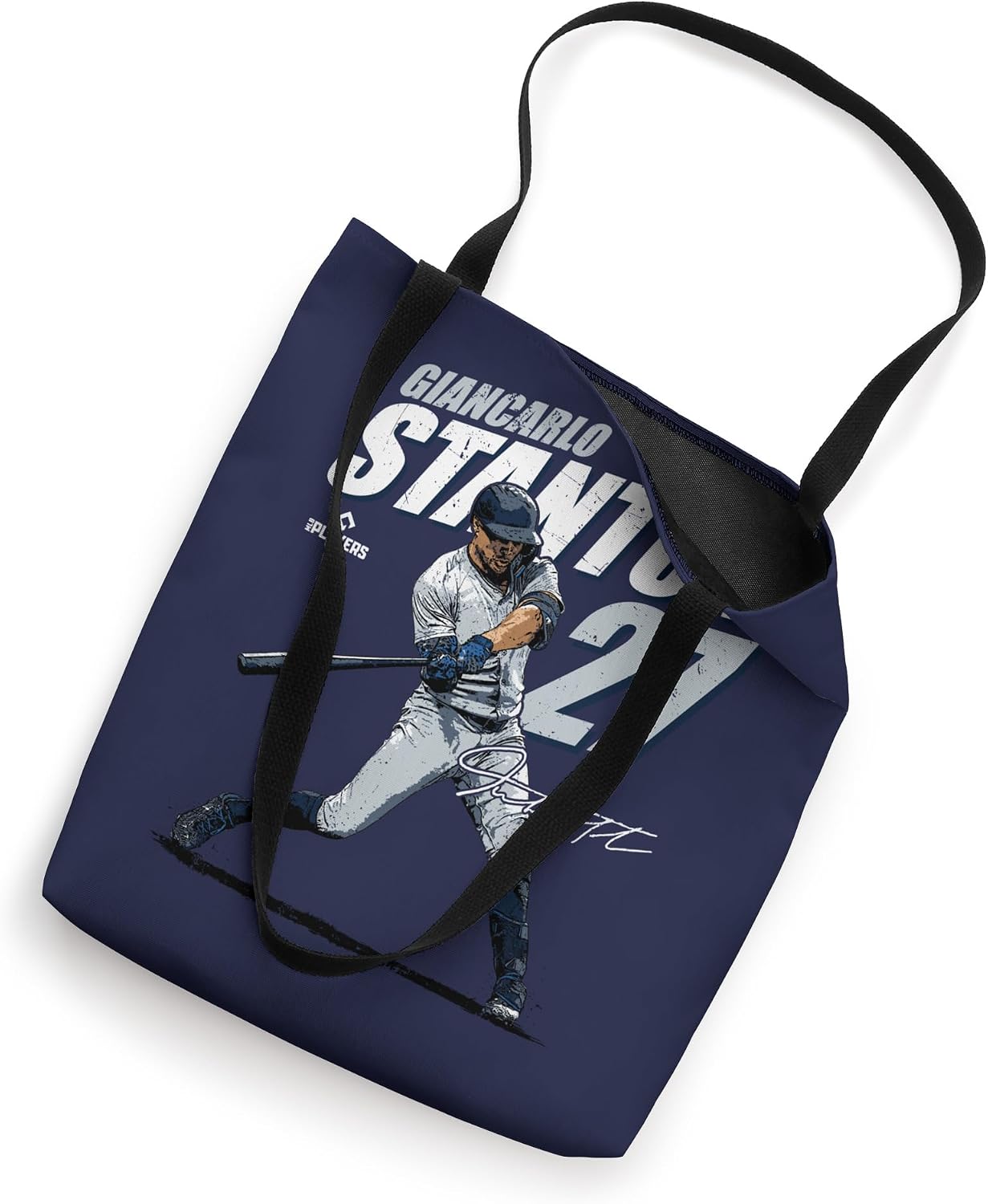 Giancarlo Stanton | New York Baseball Players | MLBGSN3001 Tote Bag