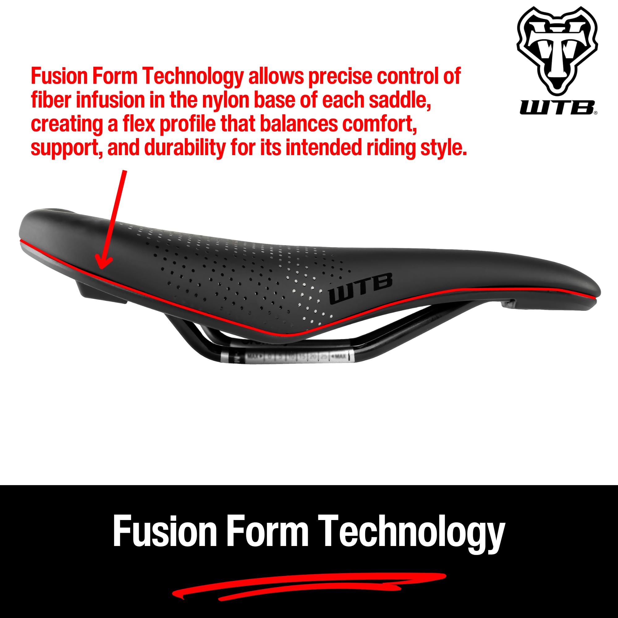 Amazon | WTB Devo ピックアップサドル ブラック クロモリー | WTB