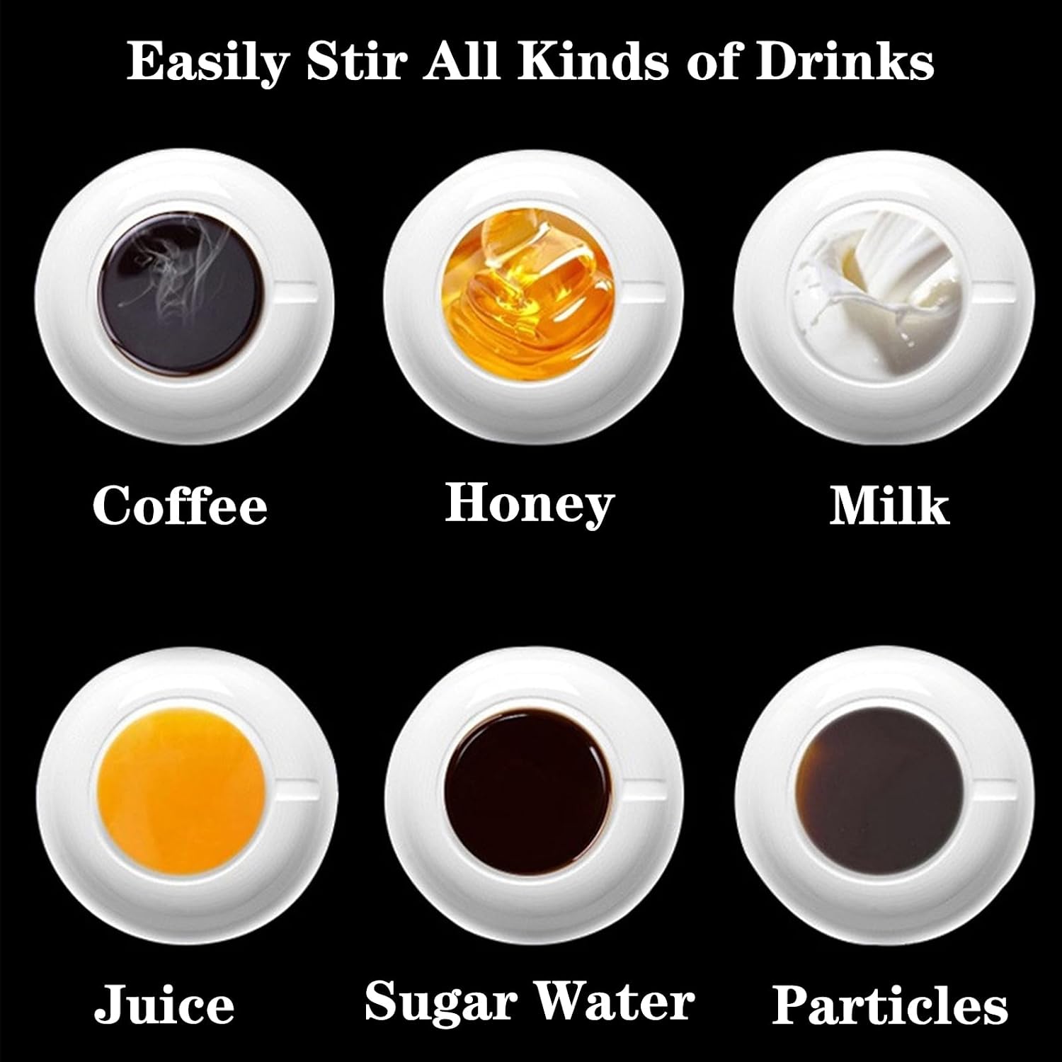 5 Pcs Magnetic Stir Bar Stainless Steel Magnetic Stir Bar Suitable for Self Stirring Mug