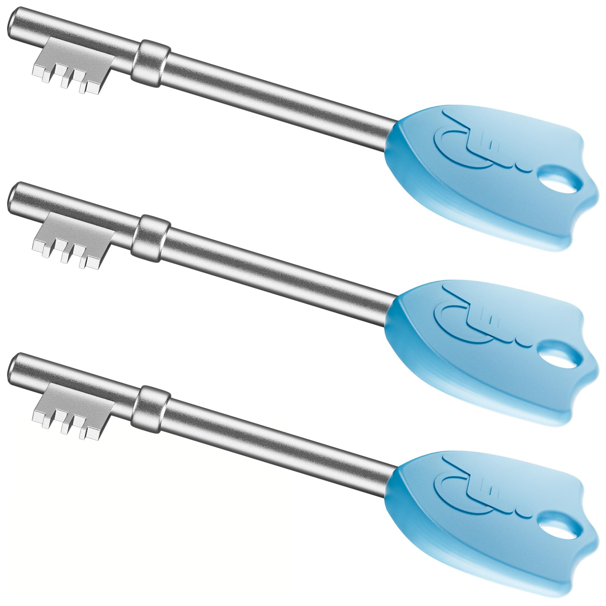 Sponsored Ad – Radar Key for Disabled Toilets UK-Pack of 3, Made of Durable Steel with a Sleek Silver Finish