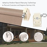 Vista 4 de Coolaroo - Soporte de persiana enrollable, piezas de repuesto para parasol de interior/exterior y persianas enrollables Coolaroo para exteriores