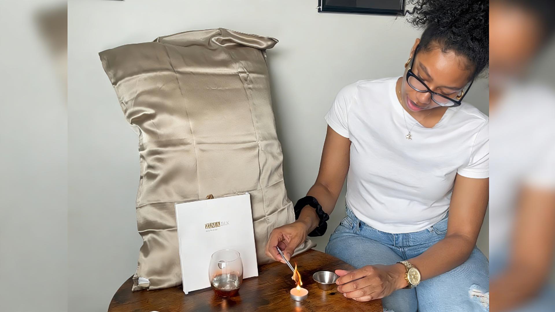 Amazon.com: ZIMASILK 100% Pure Mulberry Silk Pillow Cases for Hair