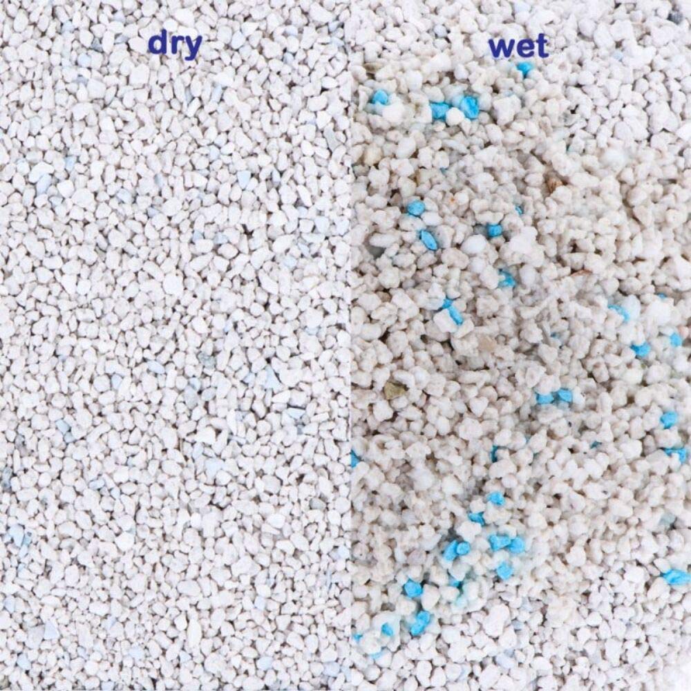 Tigerino Special Care White Intense Blue Signal Clumping Clay Cat Litter 24L Scented