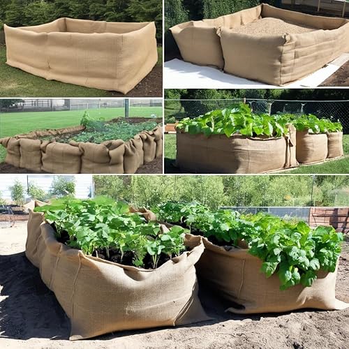 Miniatura 4 de Tela de malla de arpillera para plantas de 40 pulgadas de ancho x 12 pies de largo. Chaqueta reutilizable, peso ligero y pérdida de tejido,