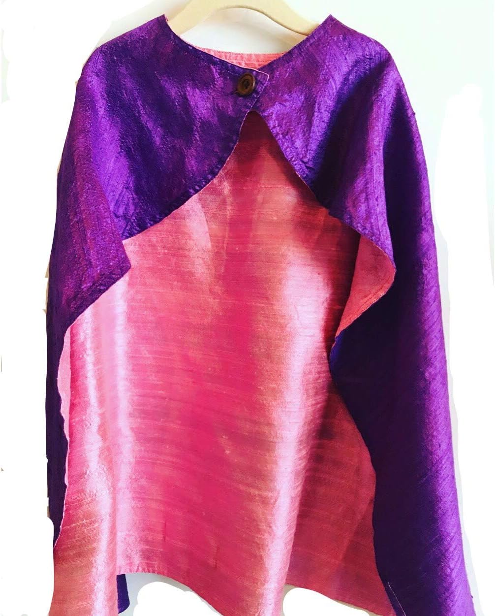 Hip Baby Wrap Children's 100% Raw Silk Waldorf Cape (For Kids Birthdays and Superhero Dress up Toy)