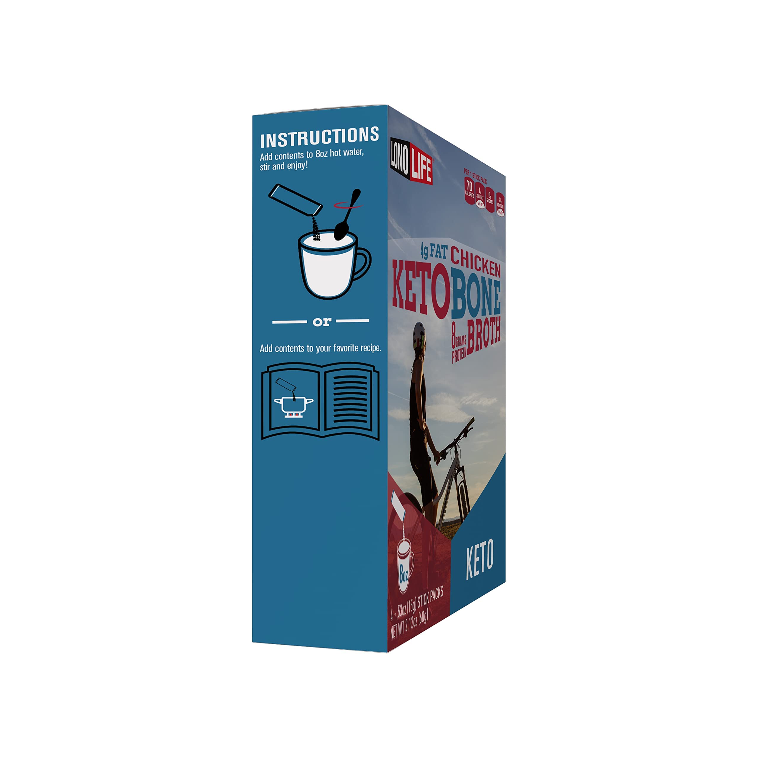 LonoLife Save on Select Chicken Flavored Bone Broth Protein Powders