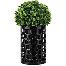 Aesthetic Vase Camera Cover Compatible with Ring Indoor Cam 1st Gen, Black