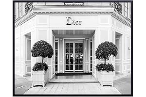 Glam Wall Decor Photo of Christian Dior Store - High Fashion Design Wall Art Picture