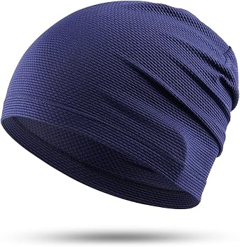 WTACTFUL Cooling Skull Caps for Men Women - Lightweight Breathable 3D Mesh Running Caps for Cycling & Summer