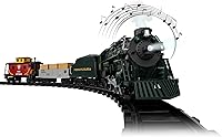 Lionel Pennsylvania Flyer Freight Battery-Powered Train Set with Bluetooth, Smoke Effects, Lights & Tracks for Kids 4+