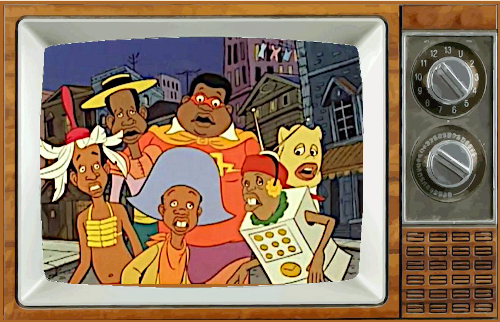 Fat Albert Halloween TV Fridge Magnet 2" x 3" Saturday Morning Cartoons Art Nostalgic Vintage Refrigerator Nostalgic Retro