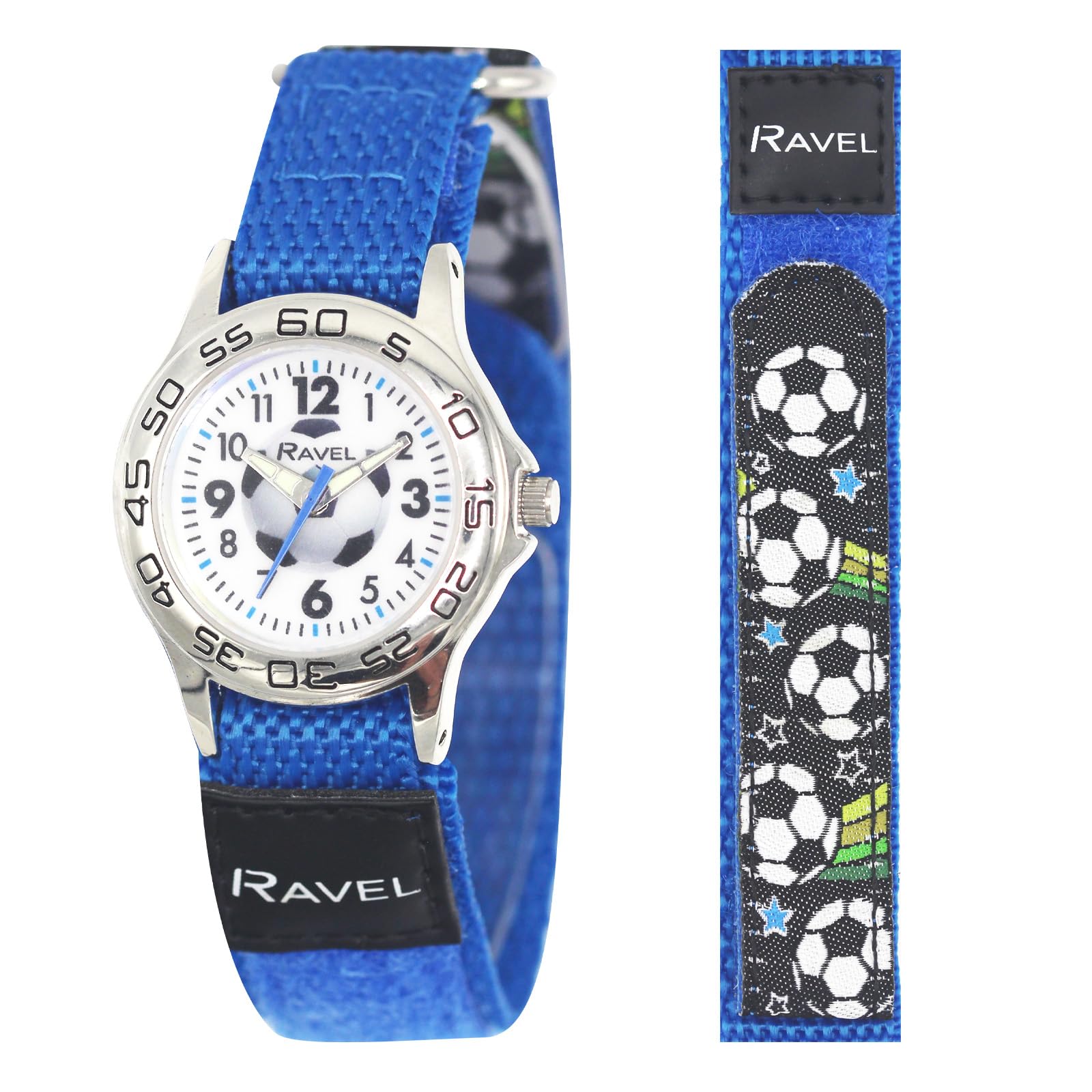 Ravel Reloj para Niños con Correa de Cierre Fácil - Cuarzo Analógico