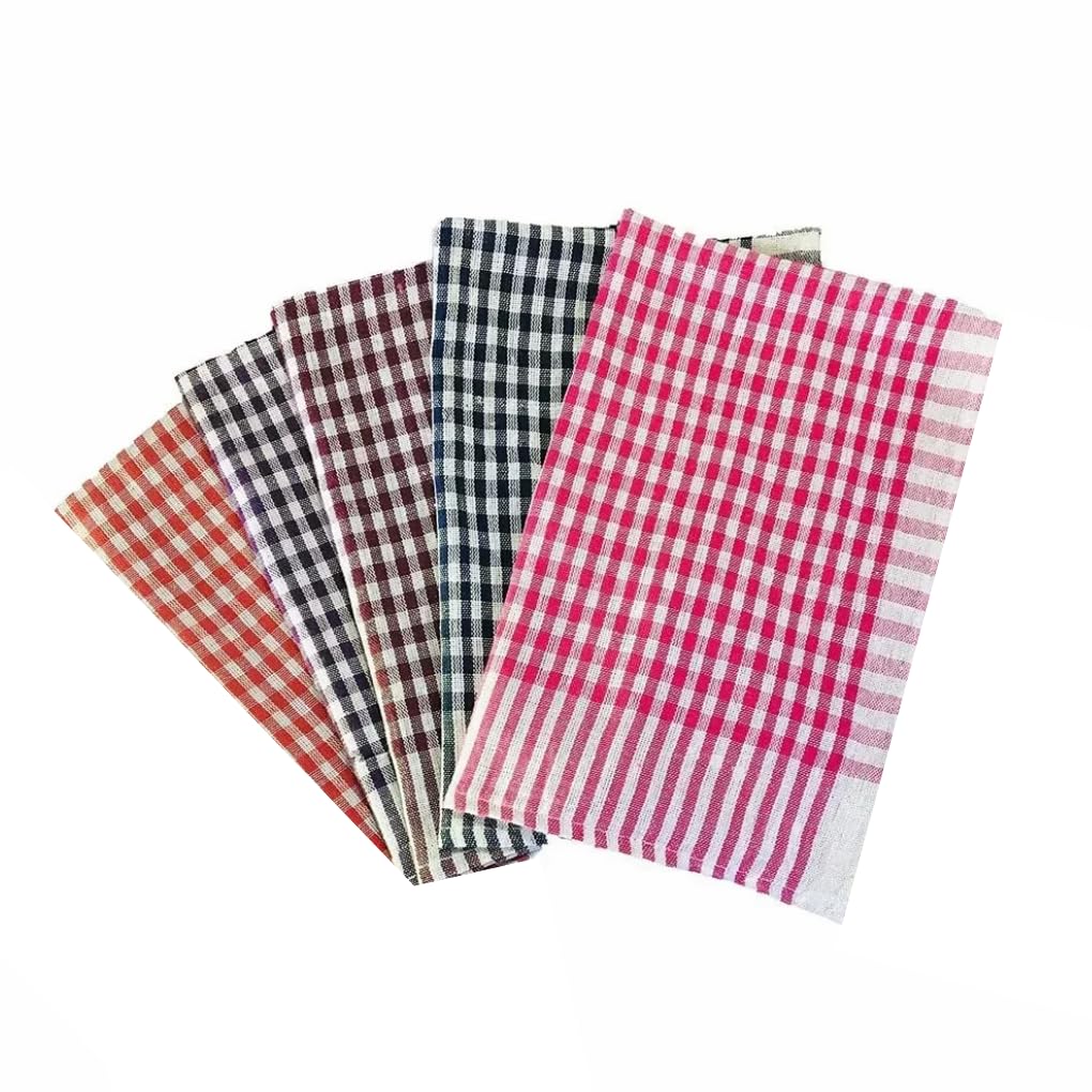 Kitchen Cloth for Cleaning - Pack of 6, Multicolor, 25x15 Inches, Cotton Cleaning Kitchen Clothes - Pack of 6 (B0DCH7WYQ3) Amazon Price History, Amazon Price Tracker