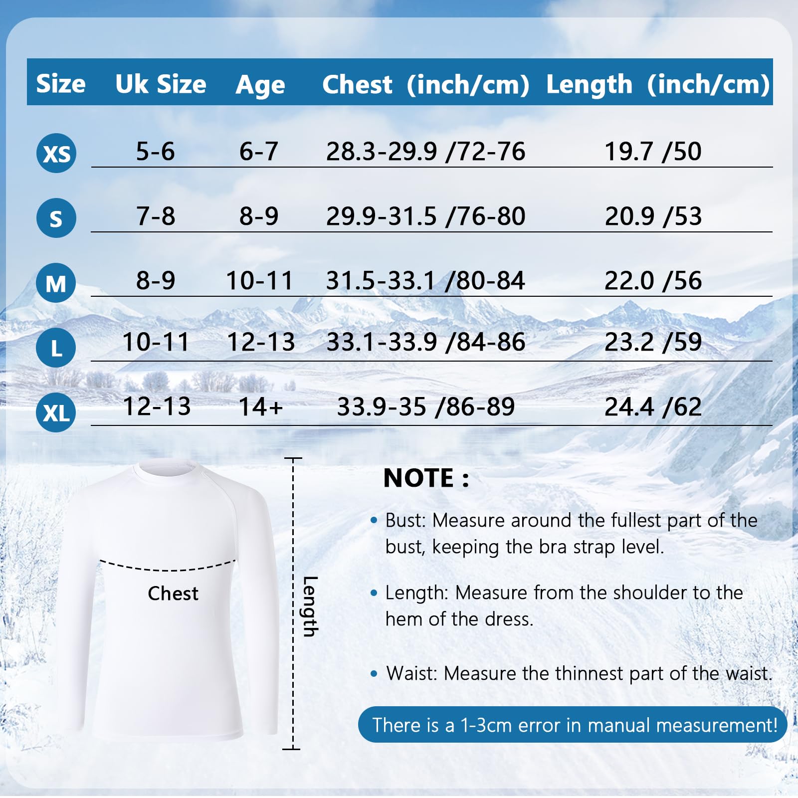 HYCOPROT Camiseta Térmica Manga Larga Niños Ropa Interior Forro Polar Transpirable Esquiar Invierno Fútbol Senderismo Ciclismo