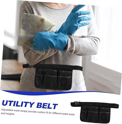 Miniatura 7 de Bolsa organizadora de herramientas para floristería, bolsa de herramientas para electricistas, herramientas para la cintura, herramienta para la