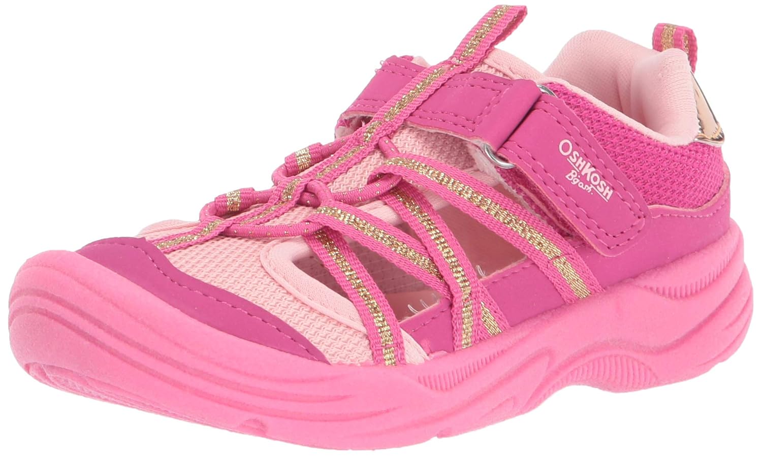 Amazon.com | OshKosh B'Gosh Girls Charis Sandal, Pink, 9 Toddler | Sandals