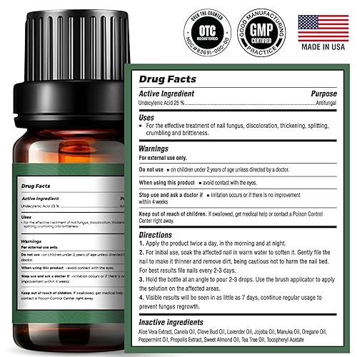 Miniatura 2 de Tratamiento de hongos de uñas de los pies extra fuerte - Tratamiento de uñas fúngico para uñas y dedos de los pies - Solución de reparación de uñas