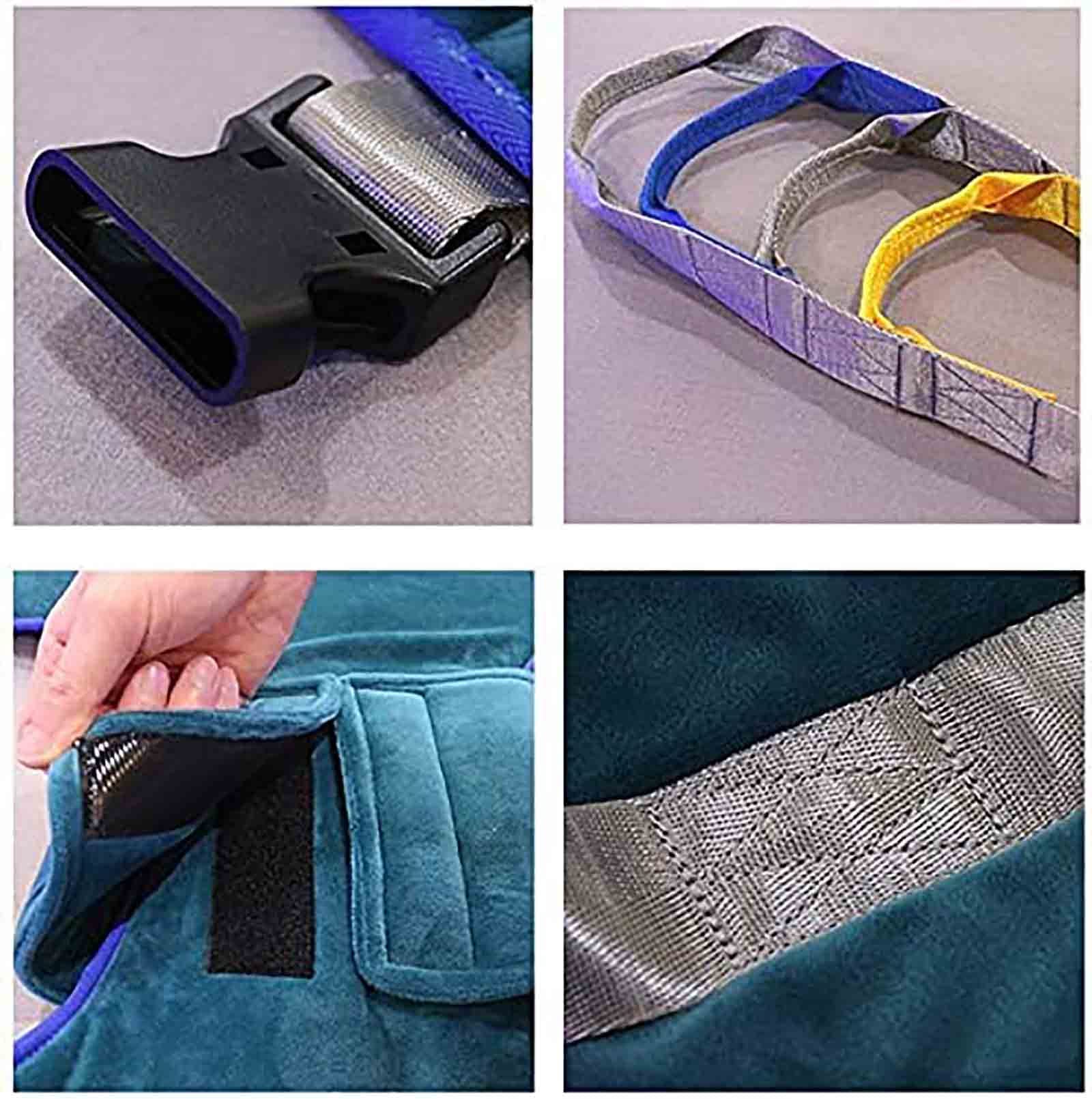 Sollevatore Paziente, Cintura imbottita Premium per ausili per la deambulazione in piedi Cintura per infermieri anziani Disabili Sollevatore per tutto il corpo Imbracatura a quattro punti ( Size : M )