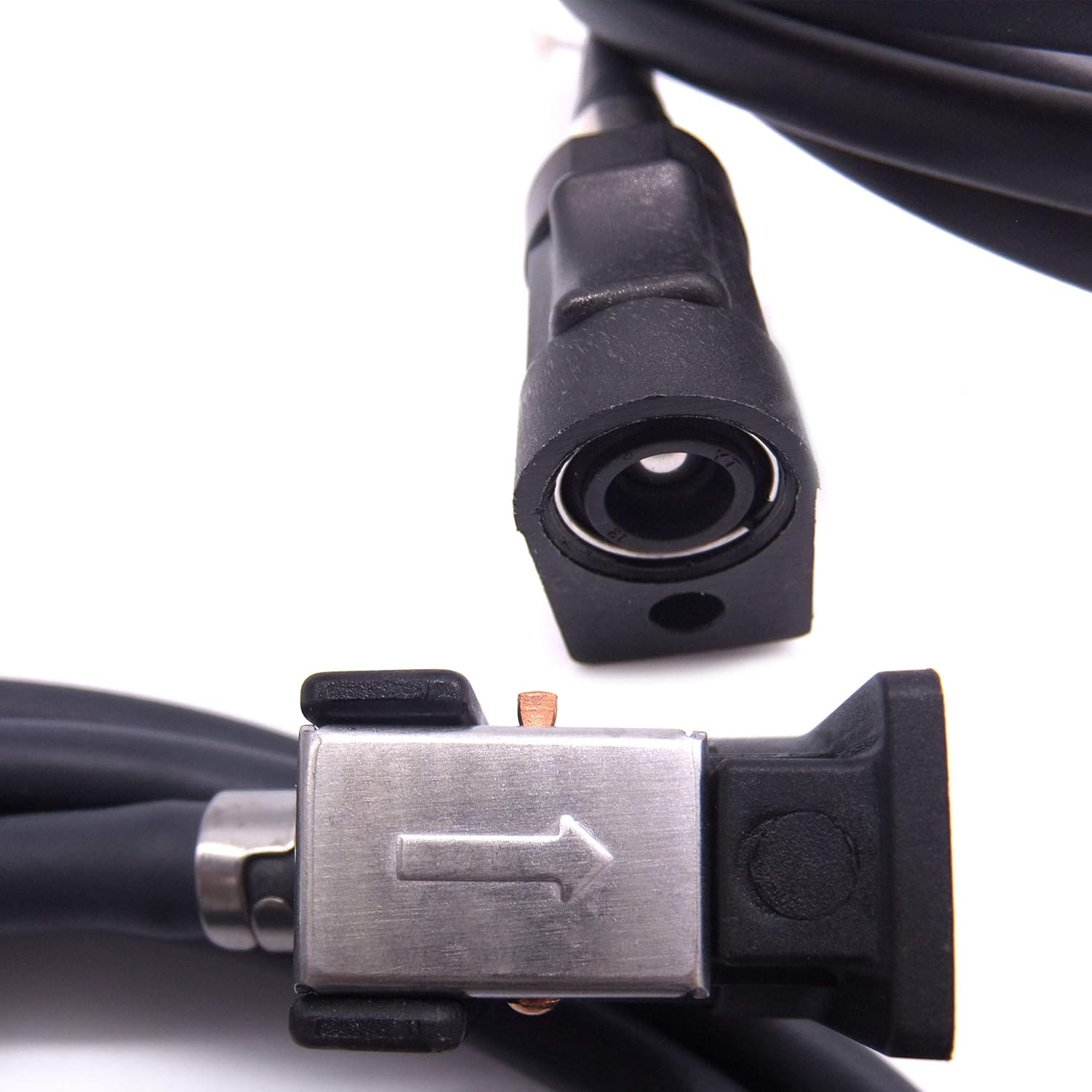 Boat Motor Fuel Line Hose with connector and Primer Assy 6Y2-24306-55-00 6Y2-24306-56-00 for Yamaha Outboard Motors, 6mm/1/4in Pipe, 3m length