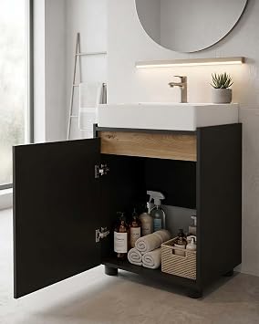 Bathroom Vanity Unit Black