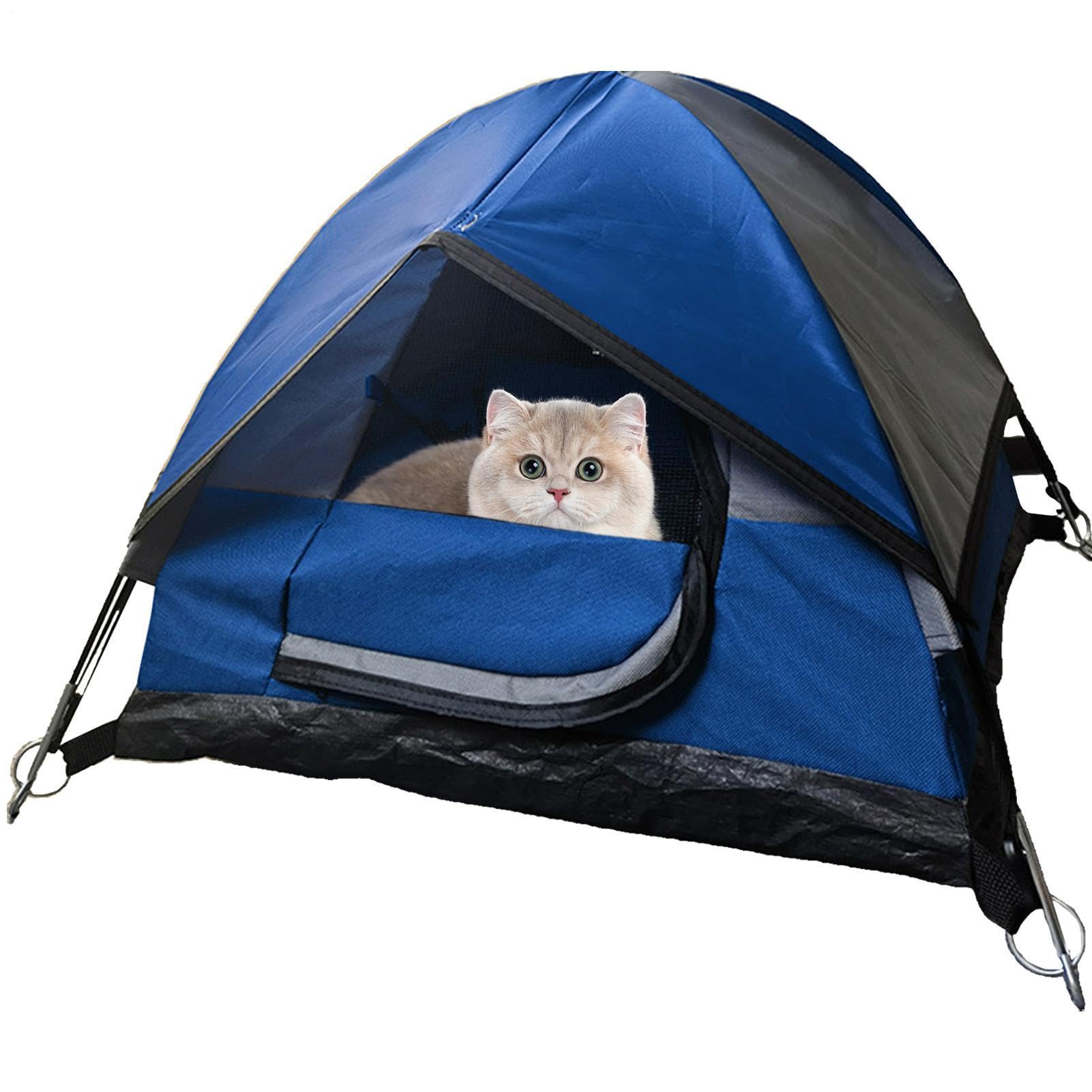 Generico Tenda per gatti, tenda da campeggio per animali Tenda da per gatti | Tenda da per gatti all'aperto, tenda per gatti impermeabile per cani di piccola taglia, animali domestici,