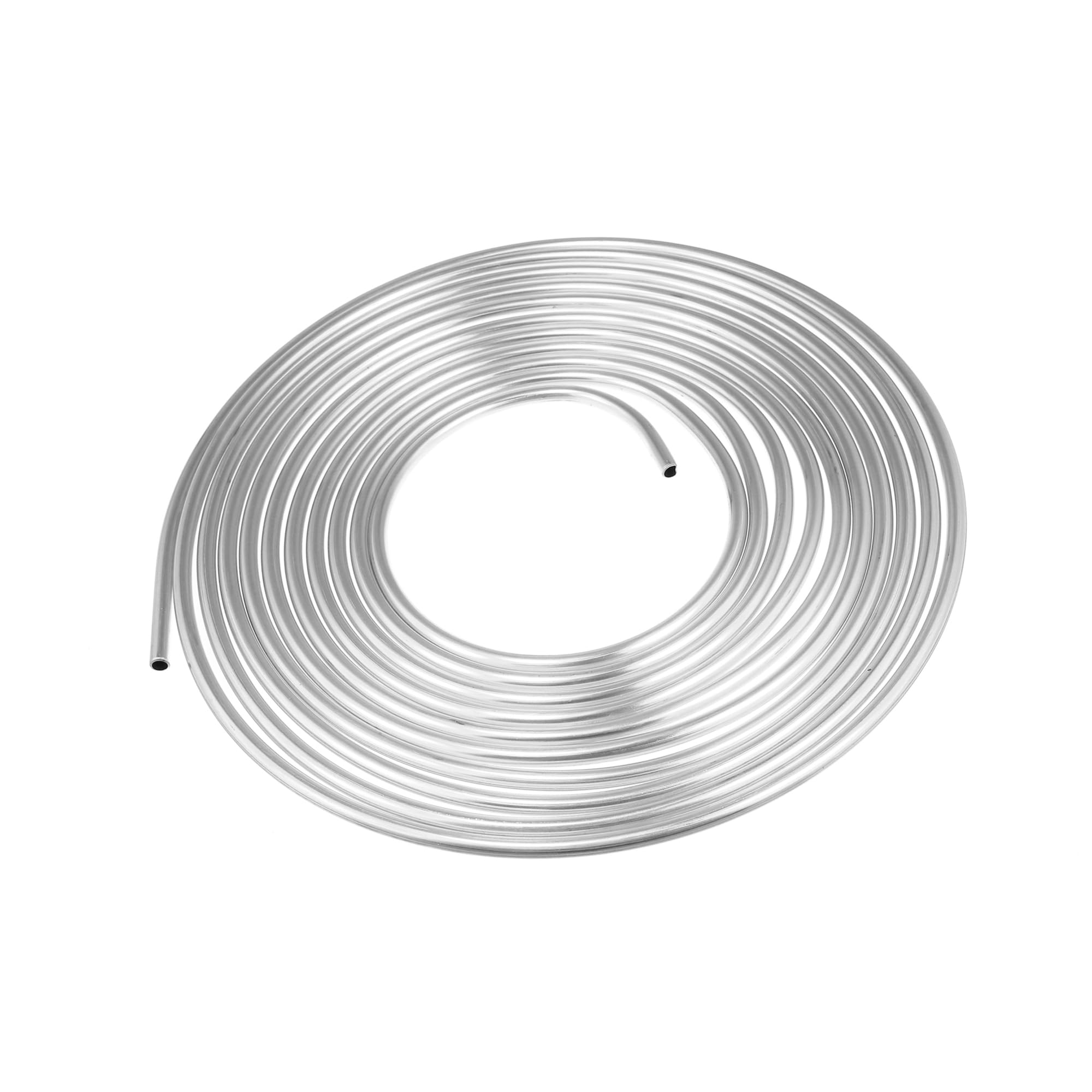 A ABSOPRO 5/16" Auto Freno Linea Tubo 25ft Tubo Bobina per Veicolo Argento Tono Sostituzione dell'articolo