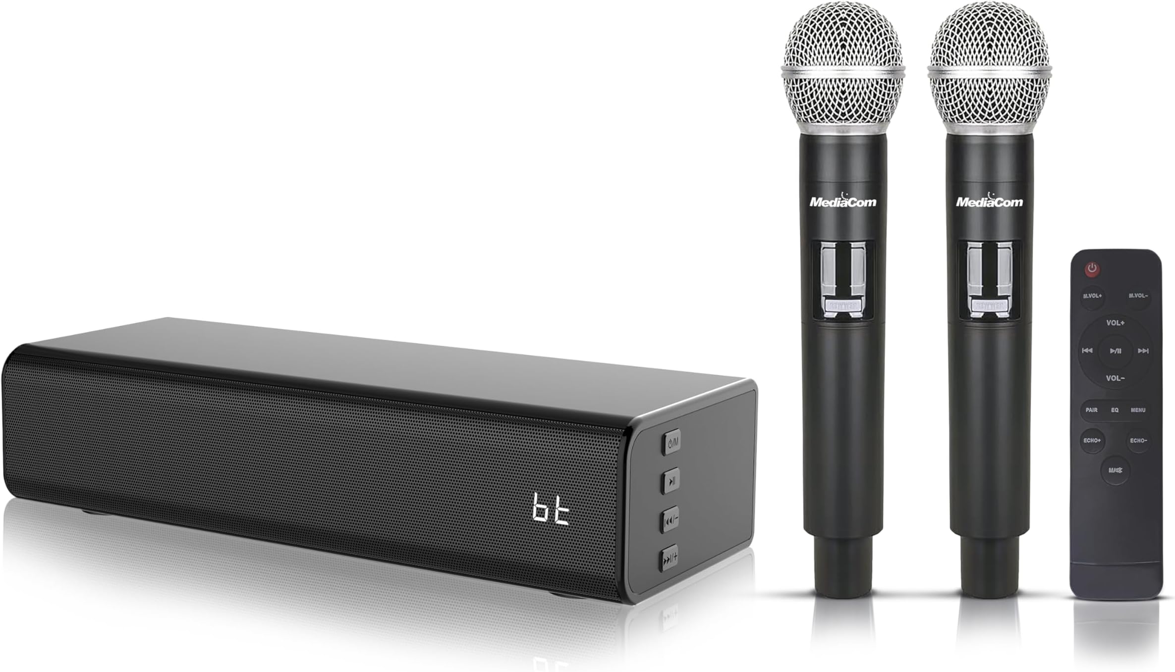 MEDIACOM MCI SK22 BT KARAOKE SPEAKER Black