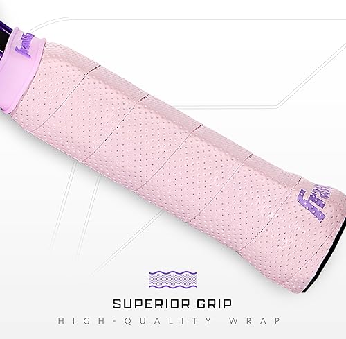 Miniatura 7 de Franklin Sports Paletas profesionales de Pickleball Serie de fibra de carbono C45 - Aprobadas oficialmente por USAP + UPA Diseño para jugadores