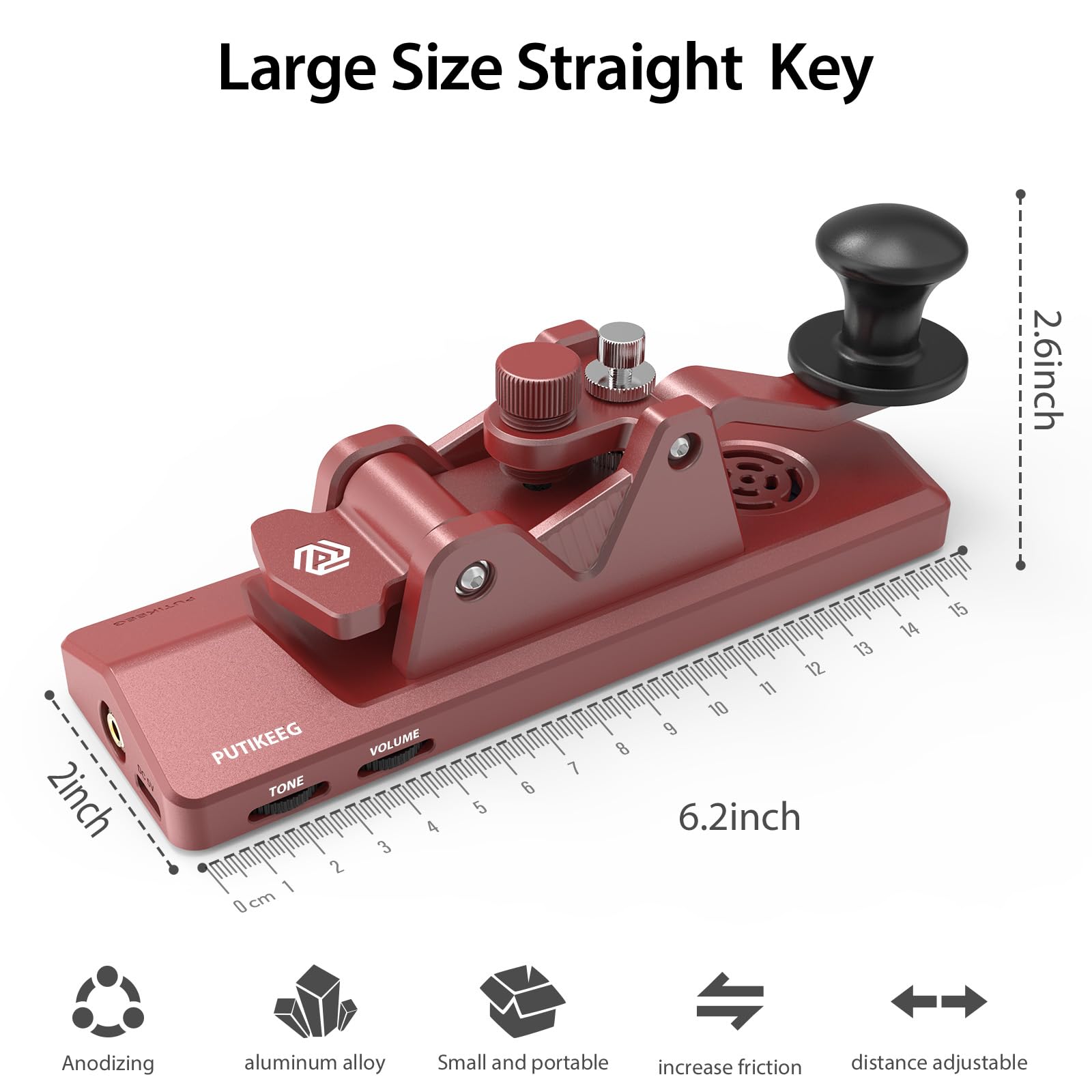 Amazon.co.jp: クラシックミニモールス信号キー電信キーモールス信号