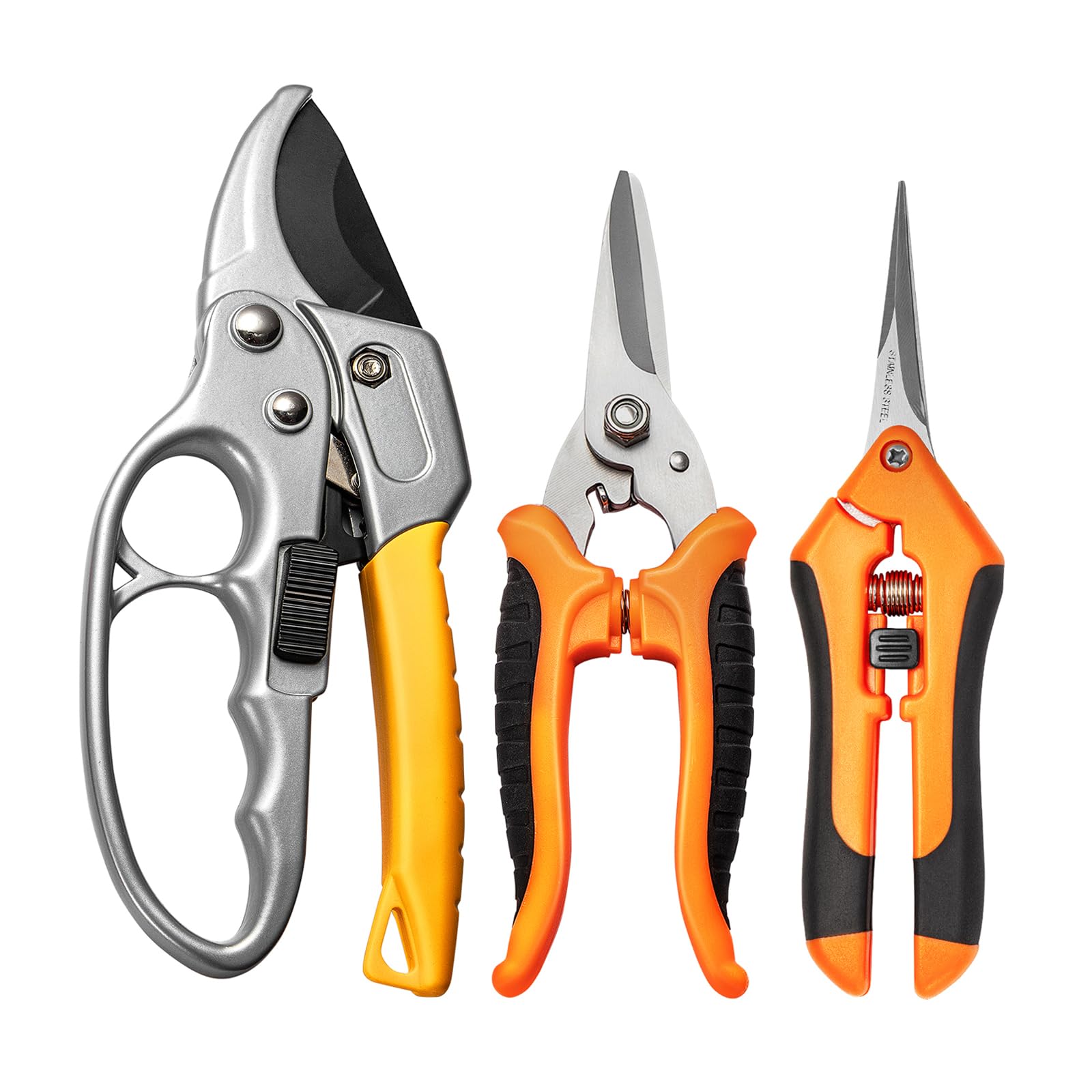 GROWNEER 3 Pack Garden Scissors kit