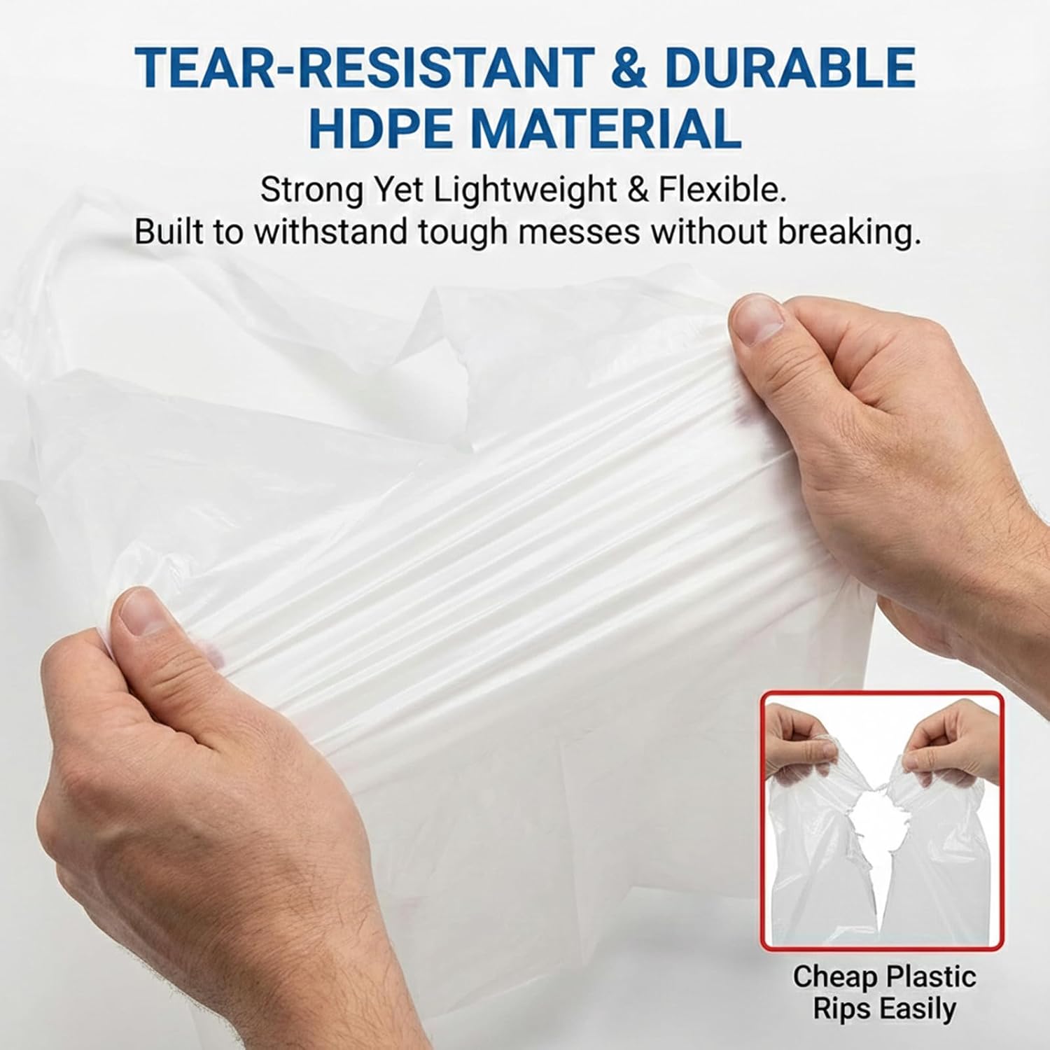 Disposable Aprons (50 Count) Waterproof Plastic Apron For Painting, Cooking, Housework, and Picnics - Individually Packaged - Image 7