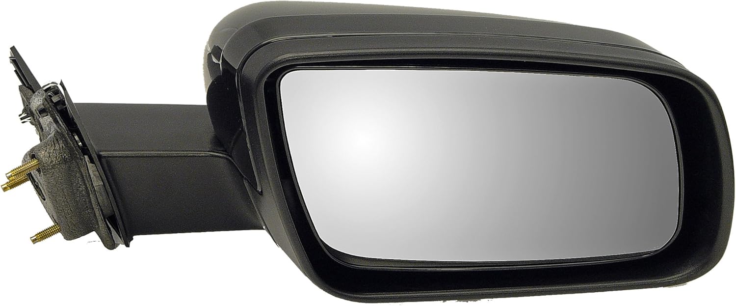 Dorman 955-1325 Passenger Side Power Door Mirror - Folding Compatible with Select Ford / Mercury Models, Black