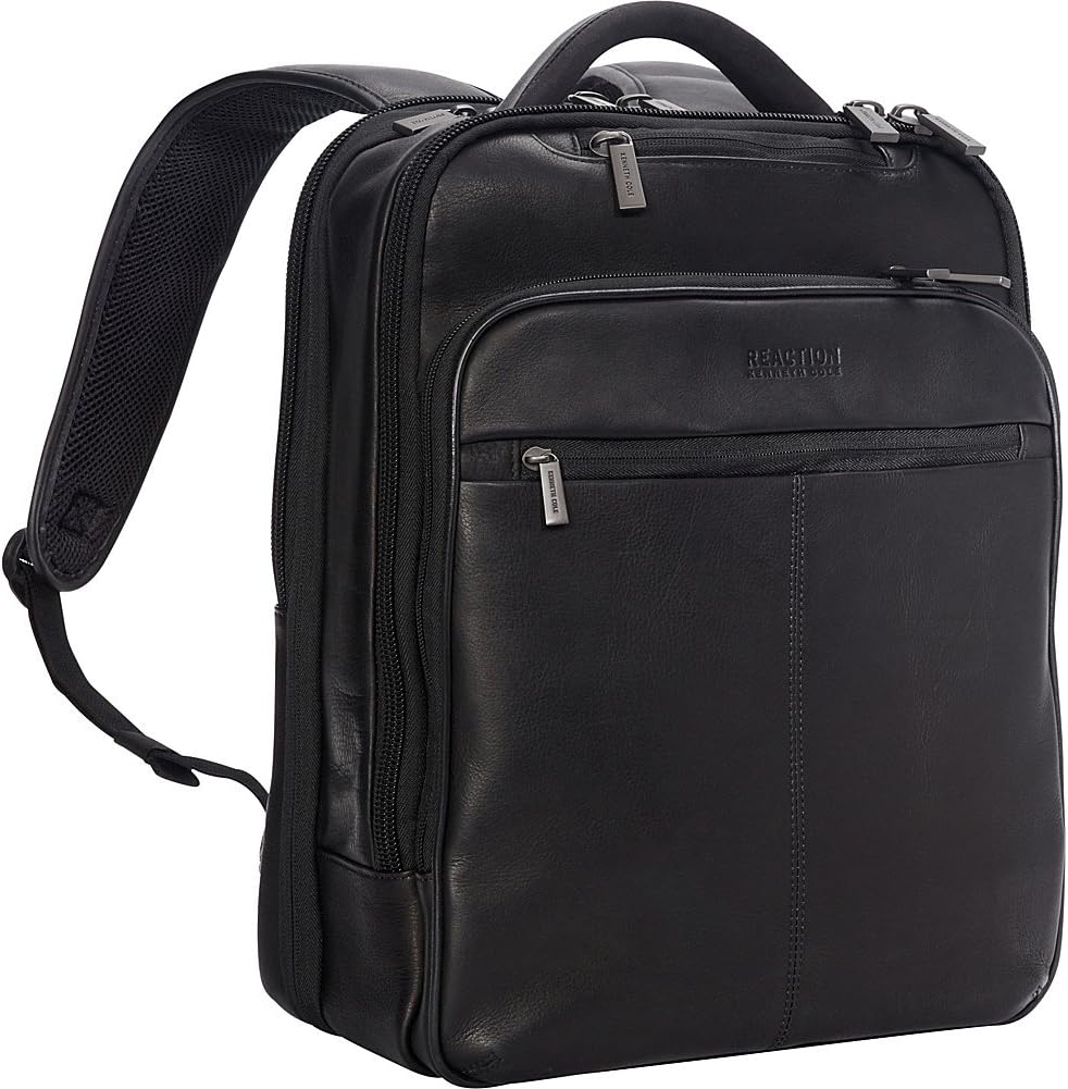 Out Of The Bag Manhattan Colombian Leather RFID 15.6" Laptop Briefcase
