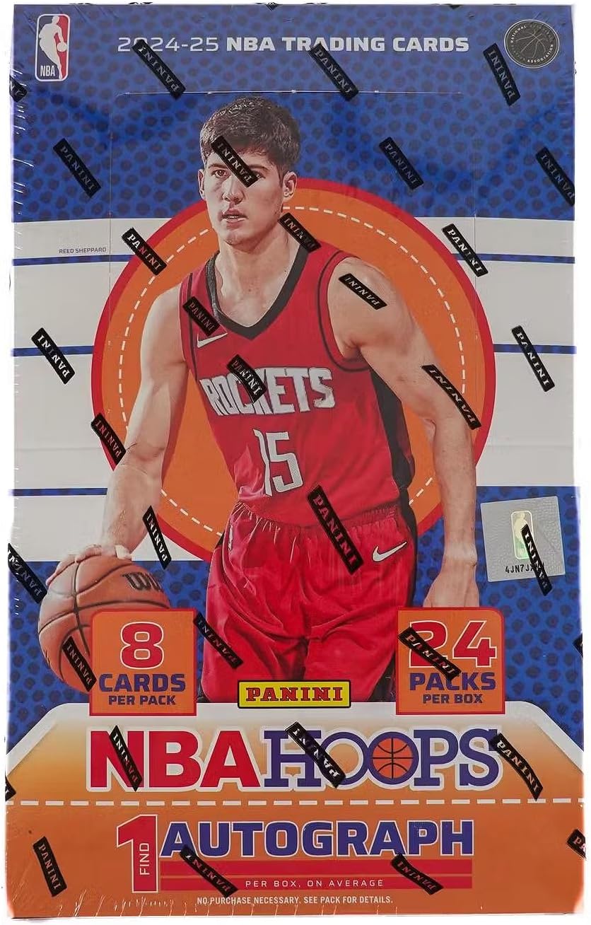 2024/25 Panini Hoops Basketball HOBBY box (24 pks/bx) Thumbnail
